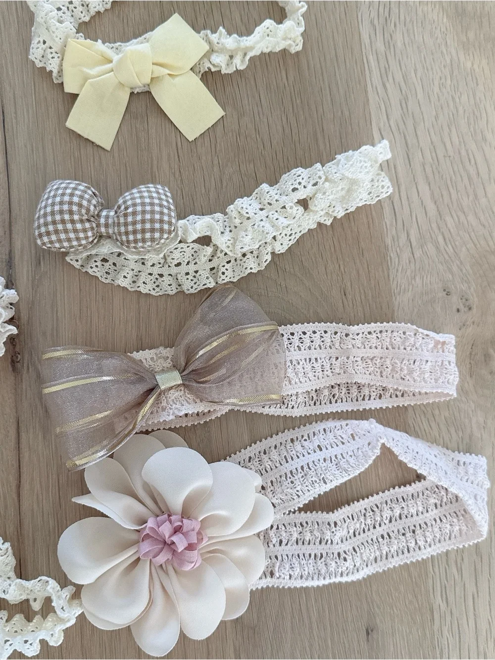 New-like Set of 12 Baby Girl Headbands & Hair Accessories